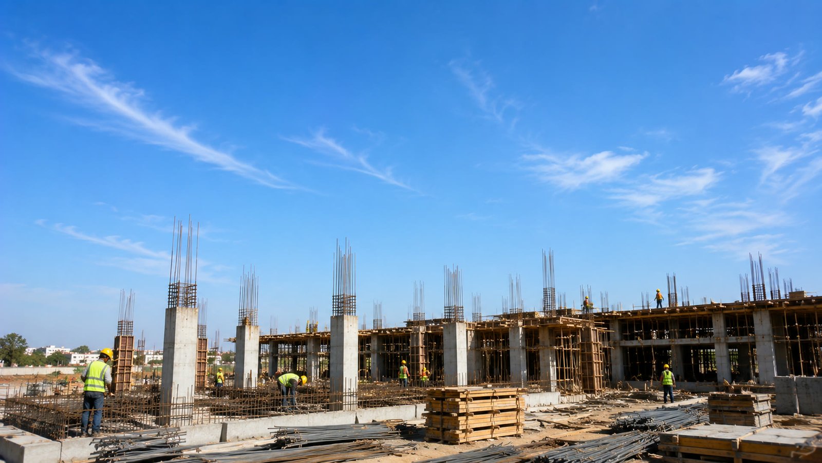 Monument Construction — site in progress